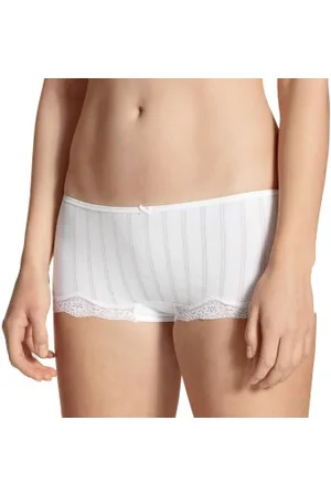 Calida Etude Toujours Low Cut Panty Wit katoen X-Small Dames
