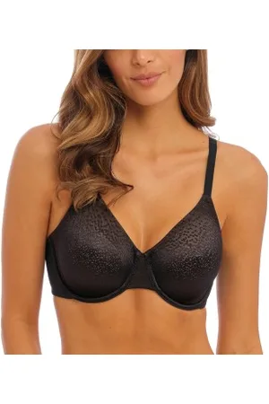 Wacoal Back Appeal Underwire Bra Zwart nylon D 75 Dames