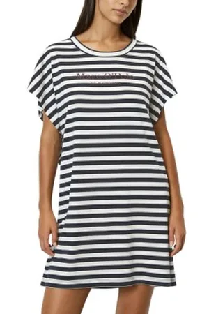 Marc O’ Polo Marc O Polo Dress Wit/Blauw Large Dames