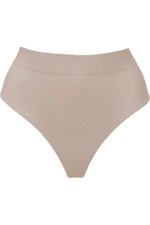 Magic Comfort Thong Lichtbruin nylon Small Dames