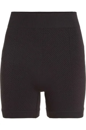 Calvin Klein Sport Seamless Knite Gym Shorts Zwart polyamide Small Dames