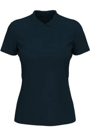 Stedman Lux Short Sleeve Polo For Women Marine katoen X-Small Dames