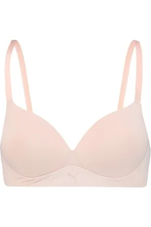 PUMA Soft Padded Bra Lichtroze B 70 Dames