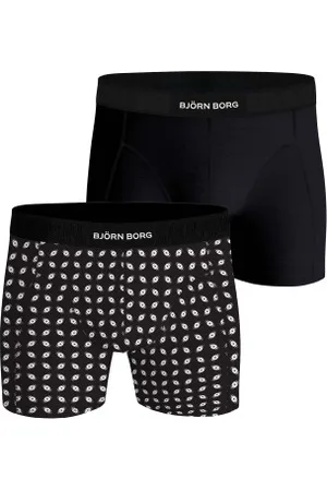 Björn Borg Herenslips 2P Premium Cotton Stretch Boxer 2633 Zwart/Wit katoen Large Heren