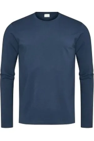 Mey Relax Long Sleeves Donkerblauw katoen Small Heren