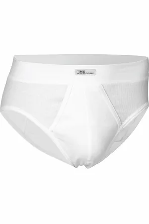 JBS Herenslips Classic Brief 390-12 Wit katoen Small Heren