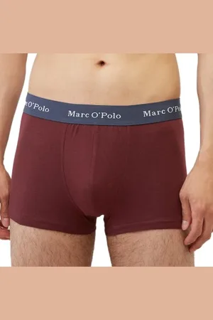 Marc O’ Polo Marc O Polo Cotton Trunks Herenslips 6P Rood/Grijs katoen Large Heren