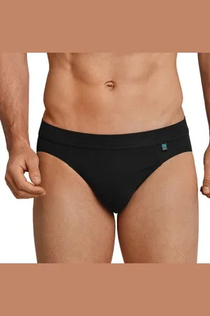 Schiesser Herenslips Long Life Cotton Rio Brief Zwart katoen Small Heren