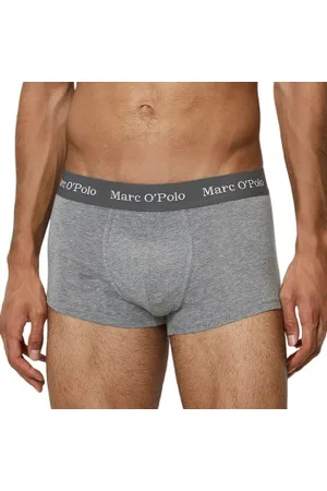 Marc O’ Polo Marc O Polo Basic Trunk Herenslips 3P Grijs katoen Large Heren