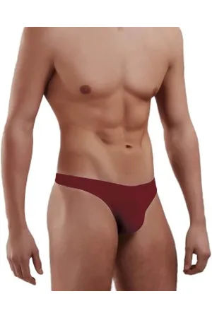 DOREANSE Herenslips Men Basic Thong Wijnrood Large Heren