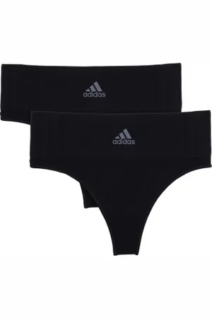 adidas 2P BOS Smart Micro 720 Seamless Thong Multi Zwart polyamide Large Dames