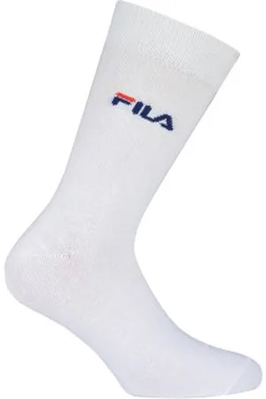 Fila Sokken 3P Lifestyle Plain Socks Wit Maat 35/38