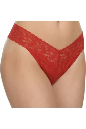 Hanky Panky 2P Original Rise Thong Rood nylon One Size Dames