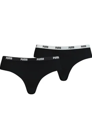 PUMA 2P Women Microfiber Brazilian Zwart X-Small Dames