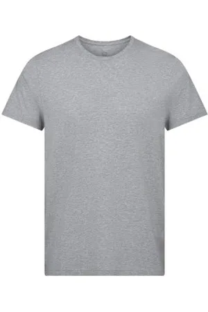 Dovre O Neck T Shirt Grijs Small Heren
