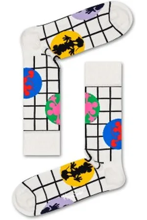 Happy Socks Sokken 2P Disney Behind The Seams Sock Ivoor katoen Maat 36/40