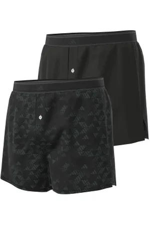 adidas Herenslips 2P Active Woven Boxer Zwart katoen Small Heren