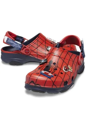 Crocs Spider-Man All Terrain Clog Kids Marine US C11 (EU 28-29) Kinderen