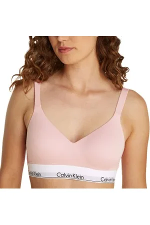 Calvin Klein Icon Cotton Modal Lift Bralette Roze Small Dames