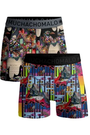 Muchachomalo Herenslips 2P Red Riding Hood Hansel Boxer Versch. kleure katoen Small Heren