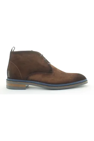 Giorgio 85804 suede veter schoen met rubber zool