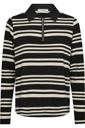 Co`Couture Cc maluca stripe polo blouse