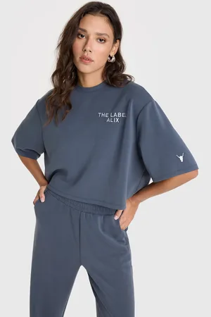 Alix the label 2502865082 flowy cropped t-shirt