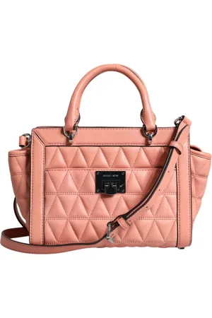 Michael Kors Quilted leren logo crossbody vivianne messenger tas