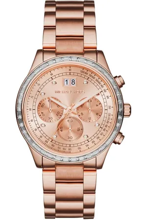Michael Kors Rose stalen horloge met chronograaf 40mm