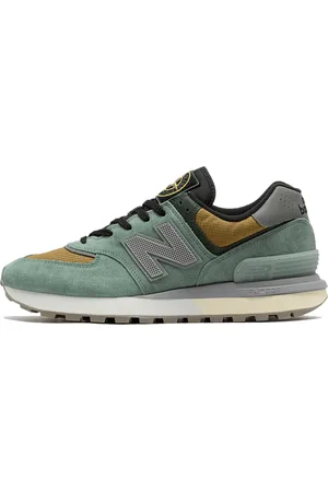 New Balance 574 legacy x stone island light green