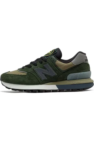New Balance 574 legacy x stone island dark green