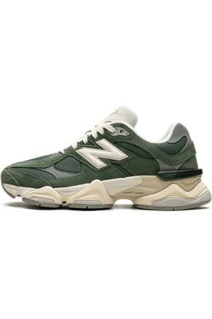 New Balance 9060 green suede