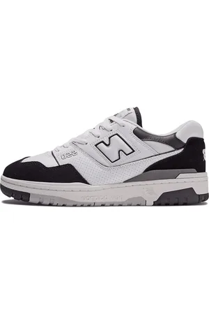 New Balance 550 white black rain cloud