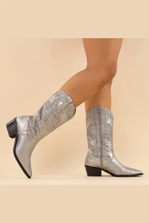 DWRS Cowboyboots 10675 messina steel dames leer