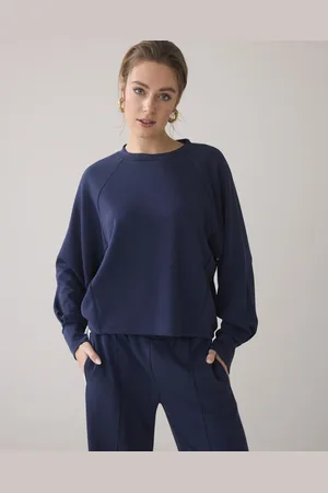 Summum Woman 3s5084-30606 480 longsleeve top soft scuba navynoir