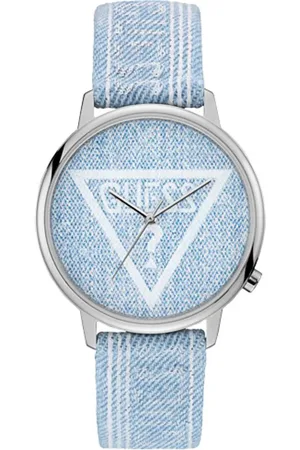 Guess Leren horloge stijlvol en tijdloos accessoire