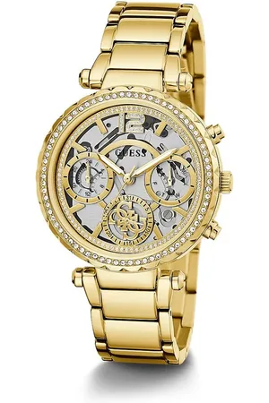 Guess Rvs horloge voor stijlvolle mannen vrouwen