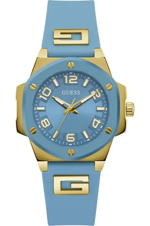 Guess Siliconen horloge voor stijlvolle comfort