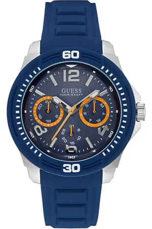 Guess Rubber horloge voor stijlvolle tijdregistratie