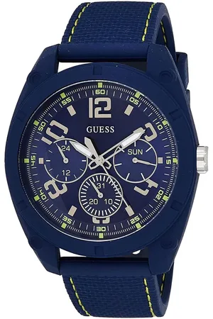 Guess Rubber horloge voor stijlvolle gelegenheden
