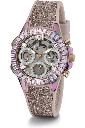 Guess Multicolor siliconen horloge voor stijlvolle uiterlijk