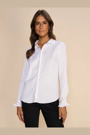 Mos Mosh 144070 101 mm mattie flip shirt white