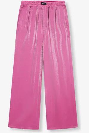 Alix the label Shine wide leg pants pink