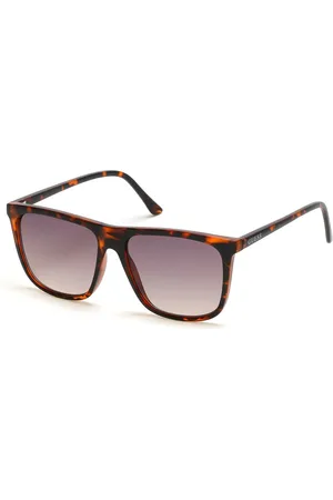 Guess Bruine hars zonnebril voor mannen