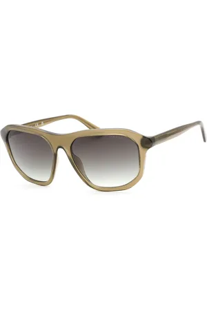 Guess Groene geïnjecteerde zonnebril voor unisex