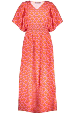 Geisha Dress coral