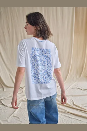 Mos Mosh 171090 101 mosmosh mm endre o-ss tee white