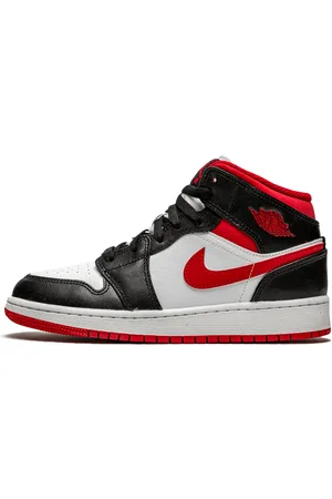Nike Air jordan 1 mid gym red black white (gs)