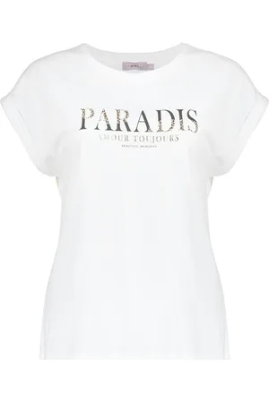 Geisha T-shirt paradise 52117-41 10 off-white/black
