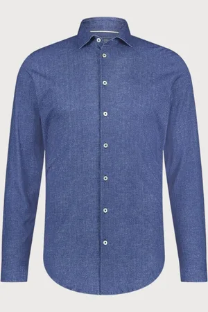 Blue Industry Denim look overhemd |